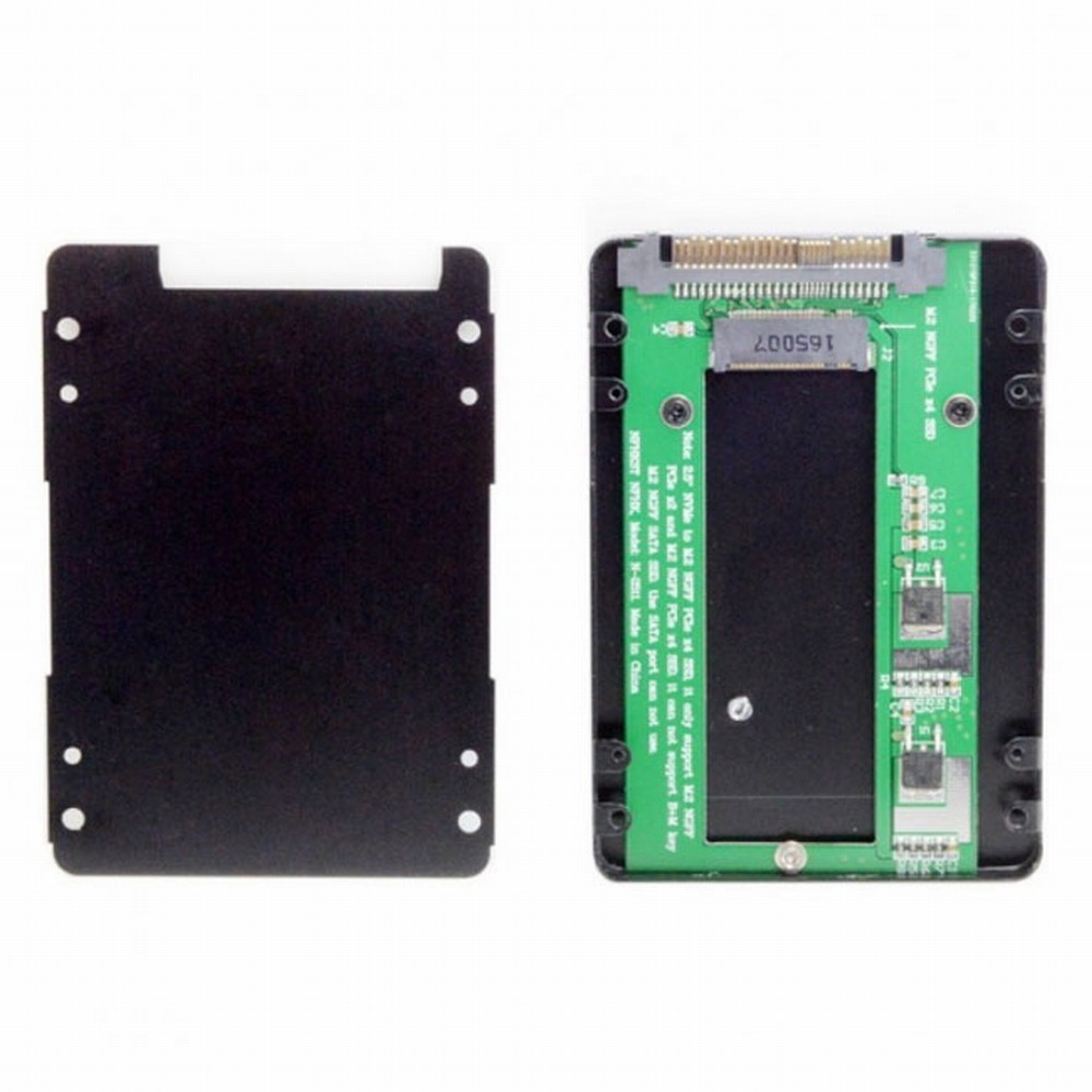 SFF-8639 NVME U.2 to NGFF M.2 M-key PCIe SSD Case Enclosure for Mainboard Replace Intel SSD 750 p3600 p3700