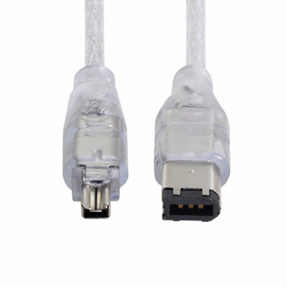 1394 6Pin to Firewire 400 IEEE 1394 4 Pin Male iLink Adapter Cord Cable for Camera Camcorder