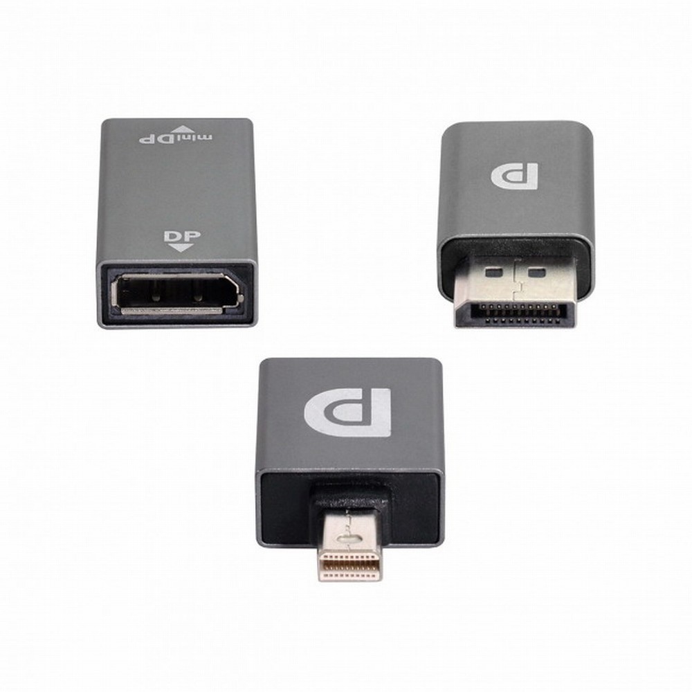 3pcs/set Mini DisplayPort 1.2 4K 60hz to DP Adapter Male Female Ultra-HD UHD for Video PC Laptop TV