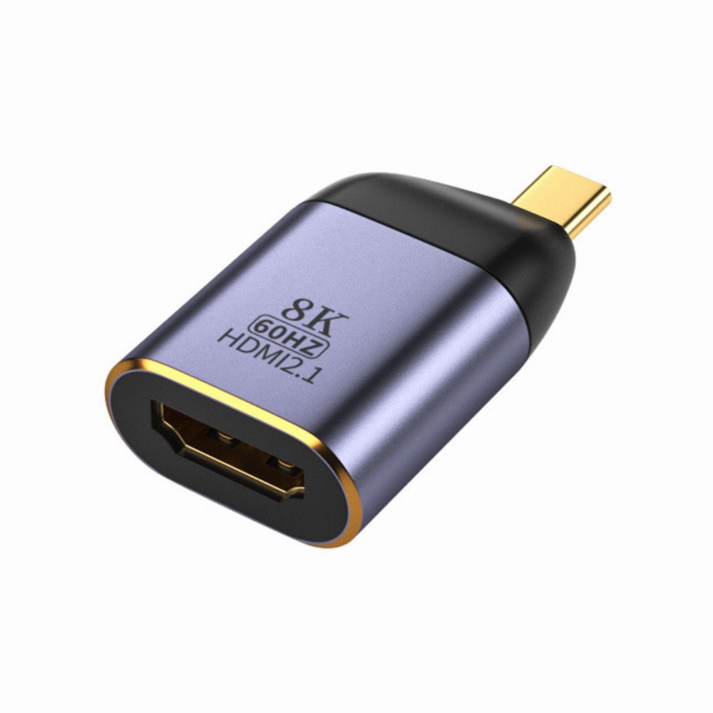 USB4 USB-C Type-C Source to Female HDMI 2.1 Display 8K 60HZ UHD 4K HDMI Male Monitor Adapter