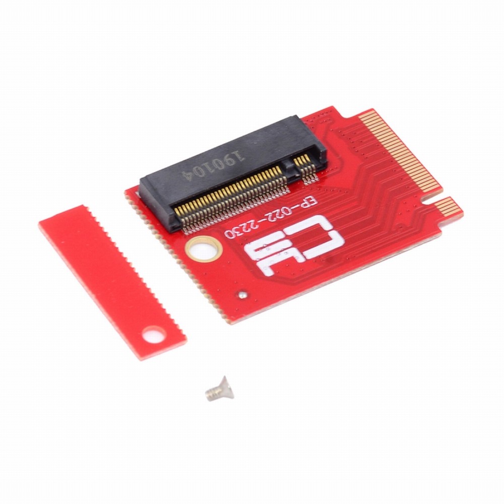NVME M-Key 22x30mm to 22x80mm NGFF Extension SSD Upgrade Adapter Compatible with ROG Ally Gaming