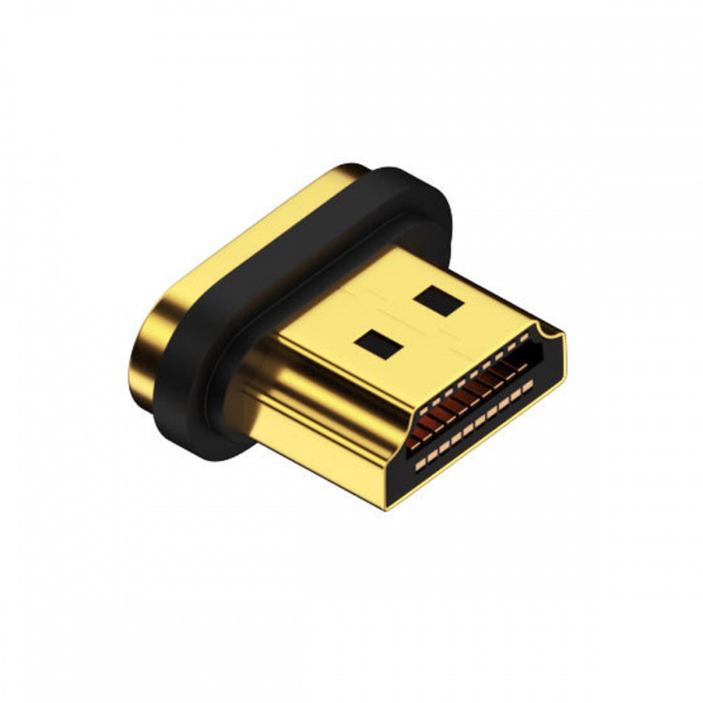 Magnetic Separate Connector 8K Type-A HDMI 2.1 Male Straight 19Pin Contacts Video Adapter for Laptop HDTV