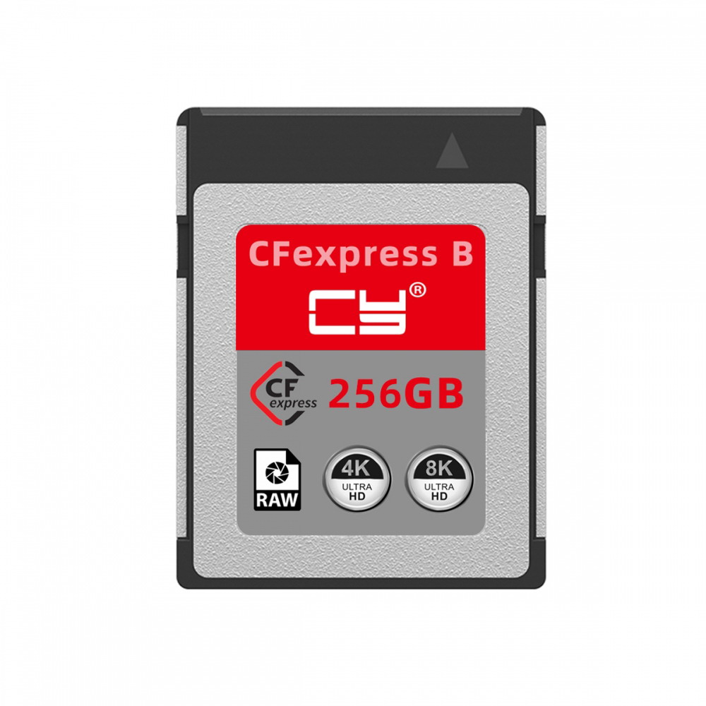 CFexpress Type-B 256GB Memory Card CFE CFB Adapter Compatible with XS Camera 8K RAW PCIe Expansion