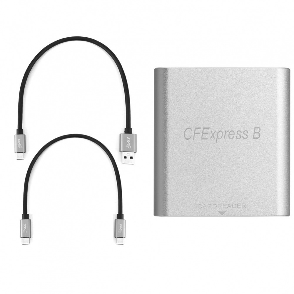 USB3.1 Type-C USB3.0 Type-A to CF Express Extension Card Reader CFE Type-B Support R5 Z6 Z7 CFB Memory Card